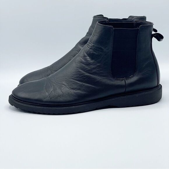 George Brown Bilt Fulton black leather Chelsea boots - Men’s 12 - Picture 1 of 10